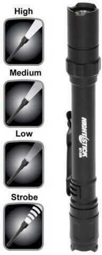 Nightstick Mt200 Mt-200 Mini-TAC Pro Black Anodized Hardcoat Aluminum White Led 45/70/135 Lumens 29 Meters-51 Bea